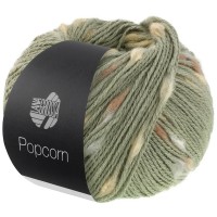 Popcorn nr 13 resedagroen met nopjes